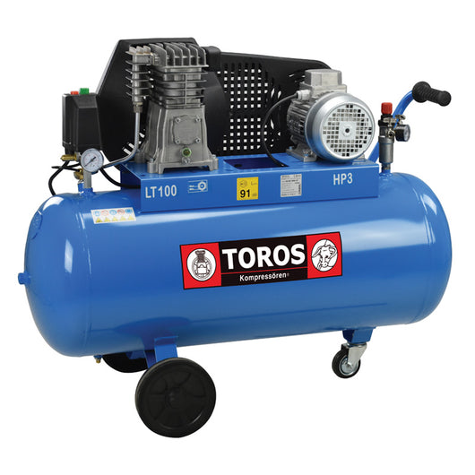 ΑΕΡΟΣΥΜΠΙΕΣΤΗΣ ΜΕ ΙΜΑΝΤΑ 100LIT/3HP 400V - e-mytoolstore.gr