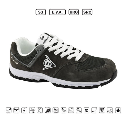 ΠΑΠΟΥΤΣΙΑ ΕΡΓΑΣΙΑΣ SUEDE+MESH FLYING ARROW - ΓΚΡΙ - S3,E.V.A.,HRO,SRC- ΜΕΓΕΘΟΣ46
