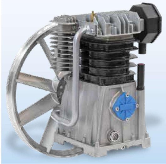 Εμβολοφόρα Κεφαλή Αεροσυμπιεστή Abac, A49B, 3-4-5,5hp, Διβάθμια, made in Italy, μαντεμένιου κυλίνδρου (4116090680)