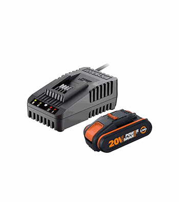 Worx Σετ Μπαταρία 2,0Ah & Φορτιστής 2Α