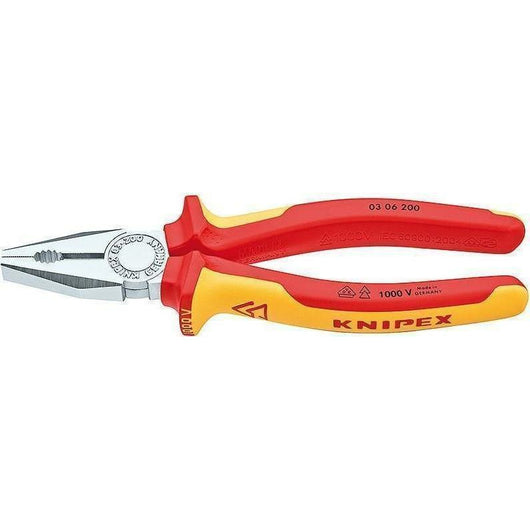 Knipex 0306200 Πένσα με 1000V Μόνωση & VDE 200mm - mytoolstore.gr