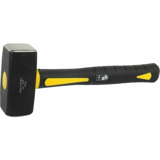 F.F. Group 14393 Βαριοπούλα με Fiberglass Λαβή DIN 6475 1250gr - mytoolstore.gr