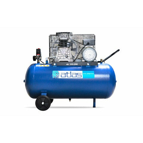 Αεροσυμπιεστής (κομπρεσέρ αέρος) Atlas 100lt. 2hp made in Italy - mytoolstore.gr