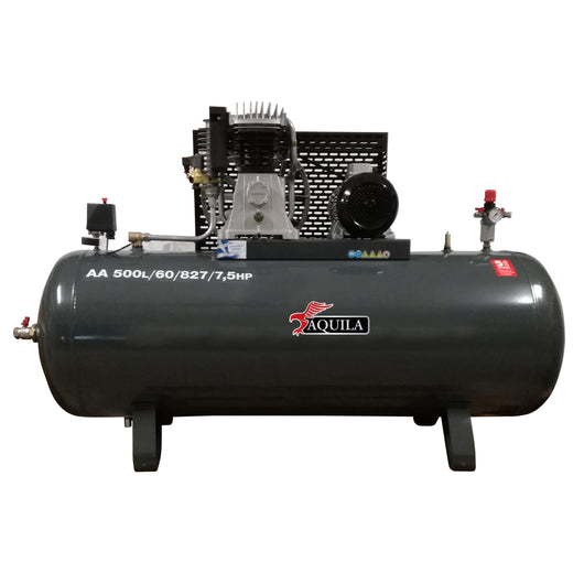 Αεροσυμπιεστής Aquila 500lt. 7,5hp - 827lt/min - mytoolstore.gr