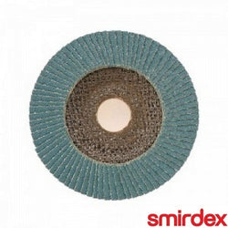 Smirdex 9150125120 Δίσκος Λείανσης Ζιρκονίου 125MM P120 Βεντάλια - mytoolstore.gr