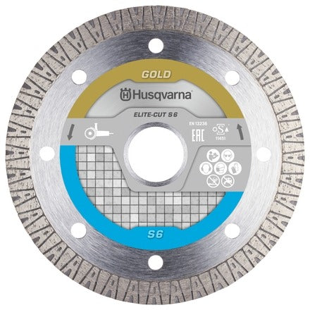 Δίσκος Husqvarna ELITE-CUT™ S6 125mm / 22,2mm