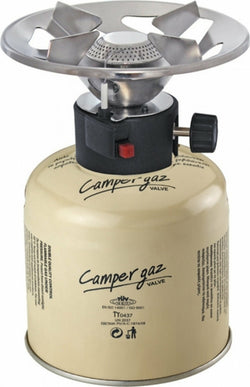 ΕΣΤΙΑ ΥΓΡΑΕΡΙΟΥ ΜΕ ΑΥΤΟΜΑΤΗ ΑΝΑΦΛΕΞΗ Camper Gaz  Delux 500 PIEZO ΜΕ ΦΙΑΛΗ
