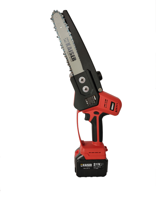 Αλυσοπρίονο Μπαταρίας Kaiser 2186 με λάμα 8” (με 2 μπαταρίες 6.0Ah) - e-mytoolstore.gr