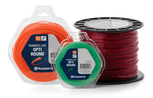 Μεσινέζα Βασικού Τύπου (Opti Round) Husqvarna 4,0 mm / 80 m Μαύρη