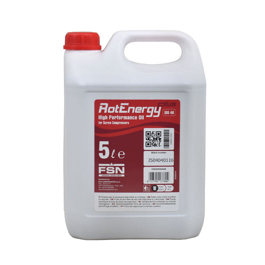ΛΑΔΙ ROT ENERGY PLUS ΓΙΑ ΚΟΧΛΙΟΦΟΡΟΥΣ ΑΕΡΟΣΥΜΠΙΕΣΤΕΣ 5.0 LT ISO-46