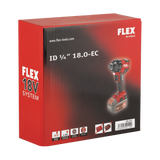 FLEX 491241 ΠΑΛΜΙΚΟ ΚΑΤΣΑΒΙΔΙ ΜΠΑΤΑΡΙΑΣ ID 1/4" 18.0-EC C SOLO