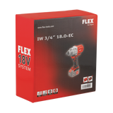 FLEX 492612 ΜΠΟΥΛΟΝΟΚΛΕΙΔΟ ΜΠΑΤΑΡΙΑΣ IW 3/4" 18.0-EC C SOLO