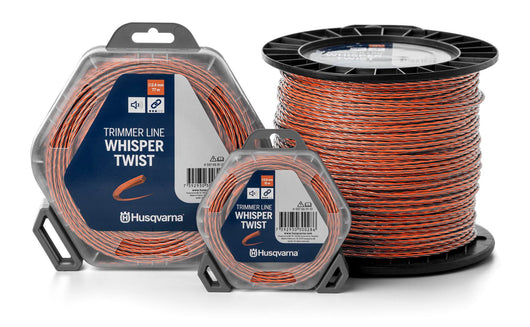 Μεσινέζα Husqvarna Whisper Twist 3 mm / 210 m Πορτοκαλί / Μαύρη