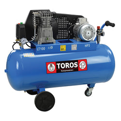 ΑΕΡΟΣΥΜΠΙΕΣΤΗΣ ΜΕ ΙΜΑΝΤΑ 100LIT/3HP 400V - e-mytoolstore.gr