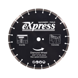 ΔΙΣΚΟΣ ΚΟΠΗΣ ΓΙΑ ΜΠΕΤΟΝ ΚΑΙ ΓΡΑΝΙΤΗΦ 400x12x25,4x4mm  - 4300rpm - e-mytoolstore.gr