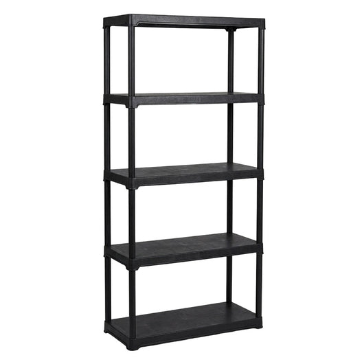 ΡΑΦΙΕΡΑ ΠΛΑΣΤΙΚΗ ΜΑΥΡΗ LARGHEZZA T80/5 80x40x176cm