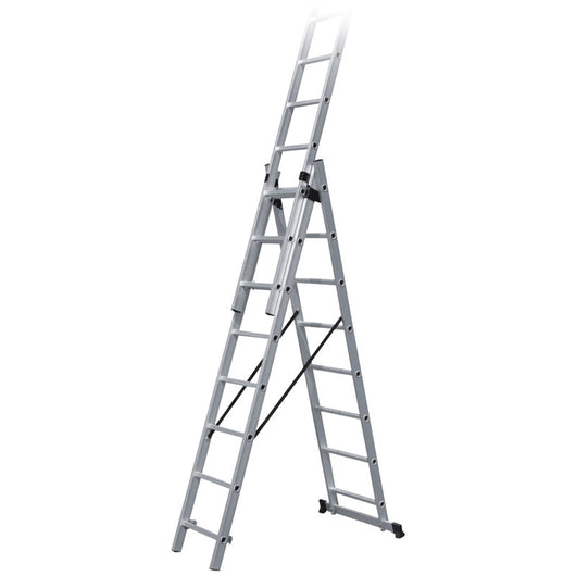 ΣΚΑΛΑ ΑΛΟΥΜΙΝΙΟΥ ΤΡΙΠΛΗ ΕΠΕΚΤΕΙΝΟΜΕΝΗ - 3x11 ΣΚΑΛΙΑ - e-mytoolstore.gr
