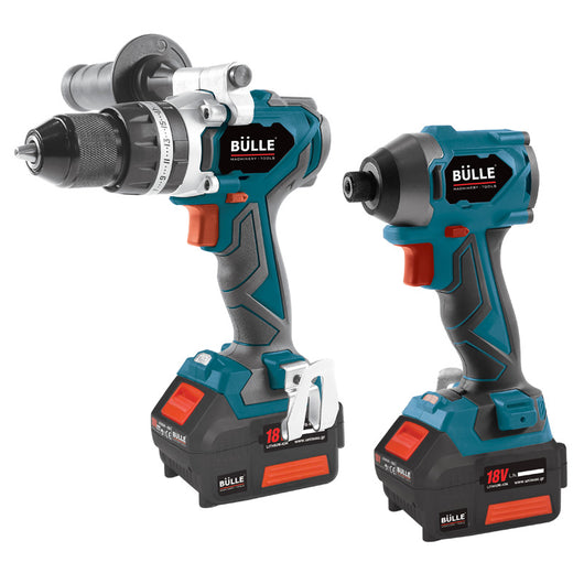 18V (BRUSHLESS) ΣΕΤ ΔΡΑΠΑΝΟΚΑΤΣΑΒΙΔΟ 70Nm + ΠΑΛΜΙΚΟ ΚΑΤΣΑΒΙΔΙ 220Nm, 2x5Ah Li-ion