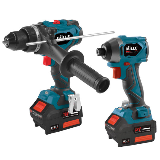 18V (BRUSHLESS) ΣΕΤ ΔΡΑΠΑΝΟΚΑΤΣΑΒΙΔΟ 100Nm + ΠΑΛΜΙΚΟ ΚΑΤΣΑΒΙΔΙ 220Nm, 2x5Ah Li-ion