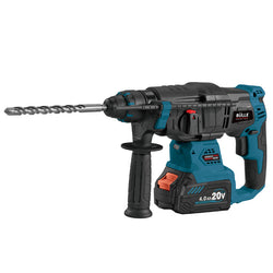 ΠΙΣΤΟΛΕΤΟ ΜΠΑΤΑΡΙΑΣ (BRUSHLESS) SDS-PLUS 20V, 2x4Ah Li-Ion - e-mytoolstore.gr