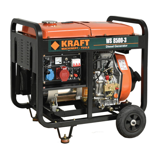 ΗΛΕΚΤΡΟΓΕΝΝΗΤΡΙΑ DIESEL WS8500-3  (3-ph) EQUAL POWER - e-mytoolstore.gr