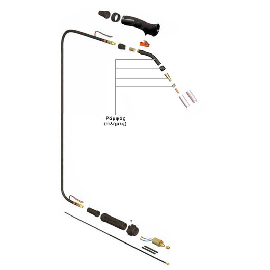 ΡΑΜΦΟΣ ΤΣΙΜΠΙΔΑΣ ΣΥΡΜΑΤΟΣ MIG N15 - e-mytoolstore.gr