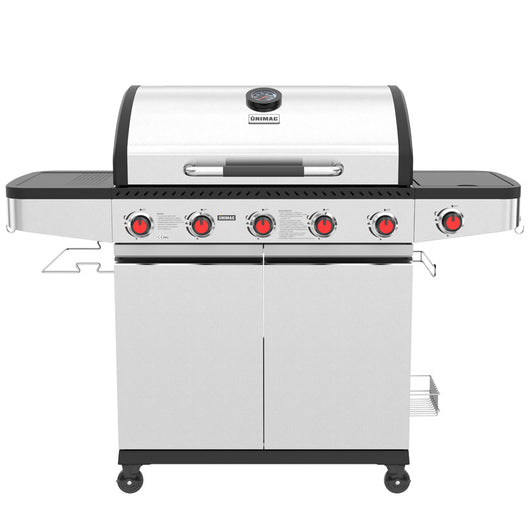 ΨΗΣΤΑΡΙΑ ΥΓΡΑΕΡΙΟΥ INOX BBQ PREMIUM LINE - 5 ΕΣΤΙΕΣ ΚΑΙ 1 ΠΛΑΪΝΟ ΜΑΤΙ