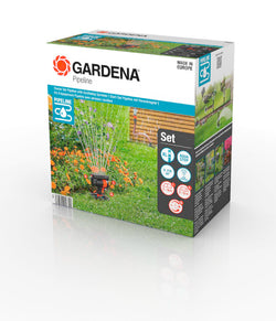 08272-20 Σετ Ποτίσματος Gardena με Ποτιστικό και Υπόγεια Παροχή Νερου SprinklerSystem
