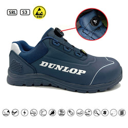 ΠΑΠΟΥΤΣΙΑ DUNLOP MATT ΜΠΛΕ NAVY S3 ΜΕΓ.41