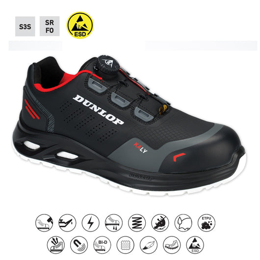 DUNLOP ΠΑΠΟΥΤΣΙ ΑΣΦΑΛΕΙΑΣ KALY S3S  ΜΕΓ.45