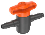 13217-20 Σύνδεσμος Gardena Micro-Drip 4,6mm με Βάνα - e-mytoolstore.gr