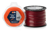 Μεσινέζα Τετράγωνη (Opti Quadra) Husqvarna 2,4 mm / 70 m Πορτοκαλί - e-mytoolstore.gr