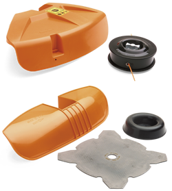 Kit Grass 255-4 Husqvarna (Δίσκος + Προφυλακτήρας + Υποδοχή)