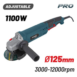 BORMANN Pro BAG1105 Τροχός Ρυθμιζόμενος 1100W,Φ125mm,3000-12000rpm - e-mytoolstore.gr