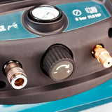 BORMANN Pro BAT5100 Αεροσυμπιεστής Μονομπλόκ, Oil free, Silent, Brushless 1.5Hp, 6Lt, 180L/min