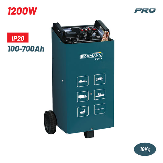 BORMANN Pro BBC7030 Φορτιστής-Εκκινητής Μπαταριών 2/24V-300A