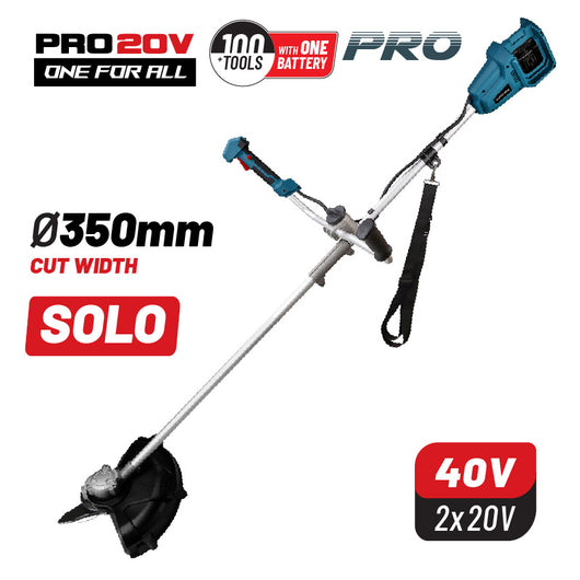 BORMANN Pro BBP4600 Θαμνοκοπτικό 40V Brushless Μπαταρίας, SOLO - e-mytoolstore.gr