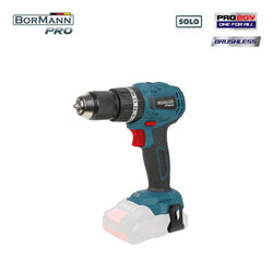 BORMANN Pro BBP5143 Δραπανοκατσάβιδο Κρουστικό Compact,Brushless Μπαταρίας 20VLi-Ion,2ταχ. SOLO - e-mytoolstore.gr