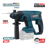 BORMANN Pro BBP5200 Πνευματικό Σκαπτικό Μπαταρίας SDS-PLUS, Brushless 20V