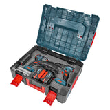 BORMANN Pro BBP5431X44T2CA Σετ Compact Brushless Κρουστικό Δραπαν/βιδο & Παλμικό Κατσαβίδι Bruhless
