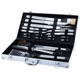 BORMANN Elite BBQ1015 Εργαλεία BBQ Σετ 16τμχ Inox Βαλίτσα