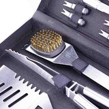 BORMANN Elite BBQ1015 Εργαλεία BBQ Σετ 16τμχ Inox Βαλίτσα