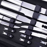 BORMANN Elite BBQ1015 Εργαλεία BBQ Σετ 16τμχ Inox Βαλίτσα