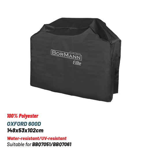 BORMANN Elite BBQ1327 ΚΑΛΥΜΜΑ OXFORD ΓΙΑ ΨΗΣΤΑΡΙΑ BBQ7051/BBQ7061 (Μ1480xΠ530xΥ1020mm)