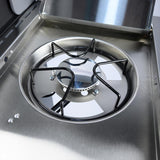 BORMANN Elite BBQ5040 Ψησταριά Υγραερίου Prime 3+1 Εστιών Luxury Type