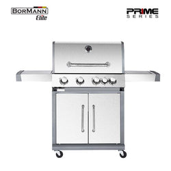 BORMANN Elite BBQ5050 Ψησταριά Υγραερίου Prime 4+1 Εστιών Luxury Type