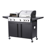 BORMANN Elite BBQ5060 Ψησταριά Υγραερίου 3 σε 1 Combo Grill - e-mytoolstore.gr