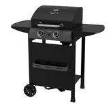 BORMANN Elite BBQ6020 Ψησταριά Υγραερίου Element 2 Εστιών με Μαντεμένια Σχάρα - e-mytoolstore.gr