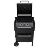 BORMANN Elite BBQ6020 Ψησταριά Υγραερίου Element 2 Εστιών με Μαντεμένια Σχάρα - e-mytoolstore.gr