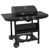 BORMANN Elite BBQ6030 Ψησταριά Υγραερίου FORGE 3 Εστιών με Μαντεμένια Σχάρα - e-mytoolstore.gr